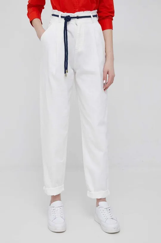 λευκό Τζιν παντελόνι Emporio Armani Γυναικεία