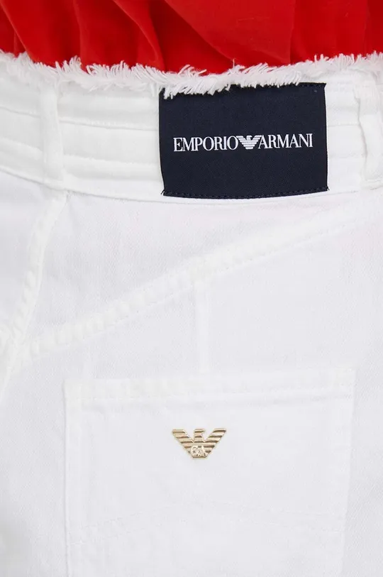biały Emporio Armani jeansy
