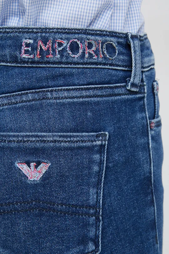 niebieski Emporio Armani jeansy