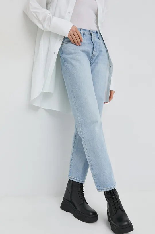 niebieski Levi's jeansy 501 '90s Damski