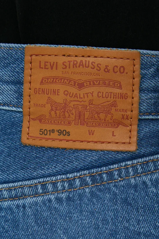 niebieski Levi's jeansy 501 90's