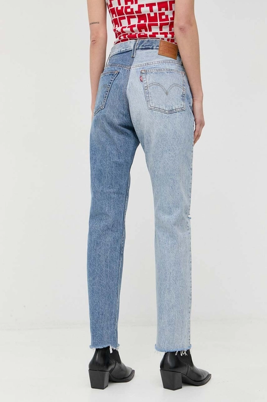 niebieski Levi's jeansy 501