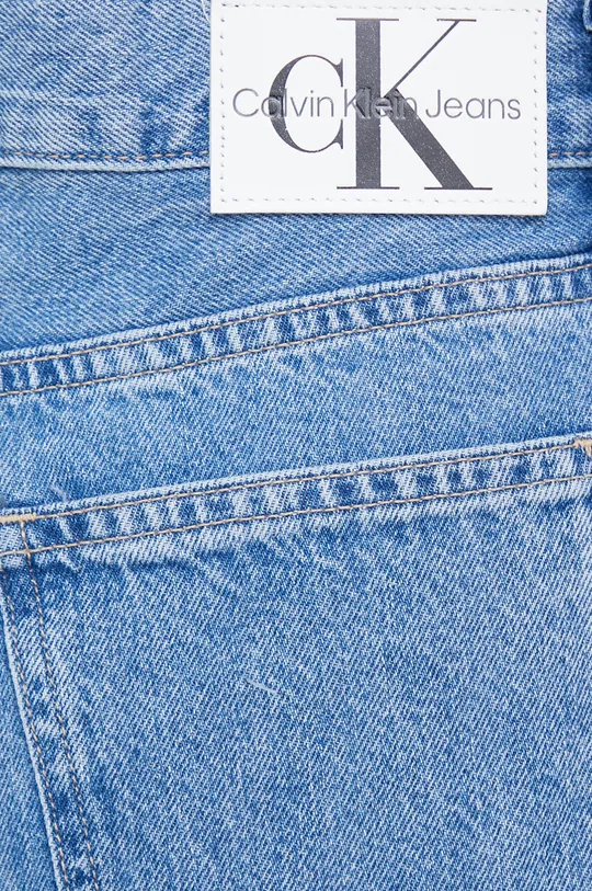 niebieski Calvin Klein Jeans jeansy Low Rise Loose