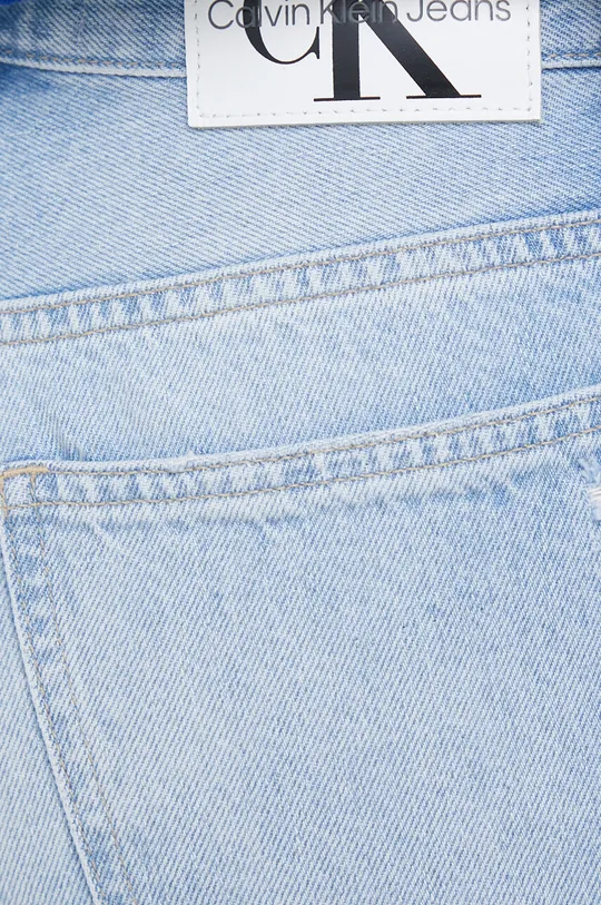 niebieski Calvin Klein Jeans jeansy Mom Jean Ankle