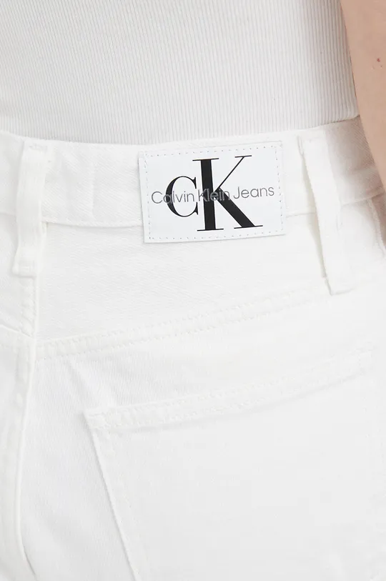 білий Джинси Calvin Klein Jeans Mom Jean