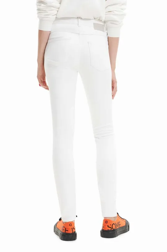 biały Desigual jeansy