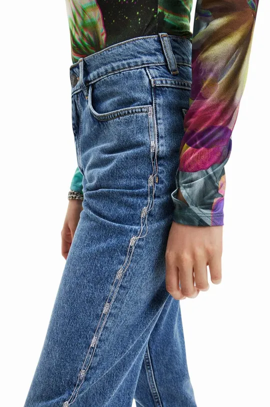 Desigual jeansy 100 % Bawełna