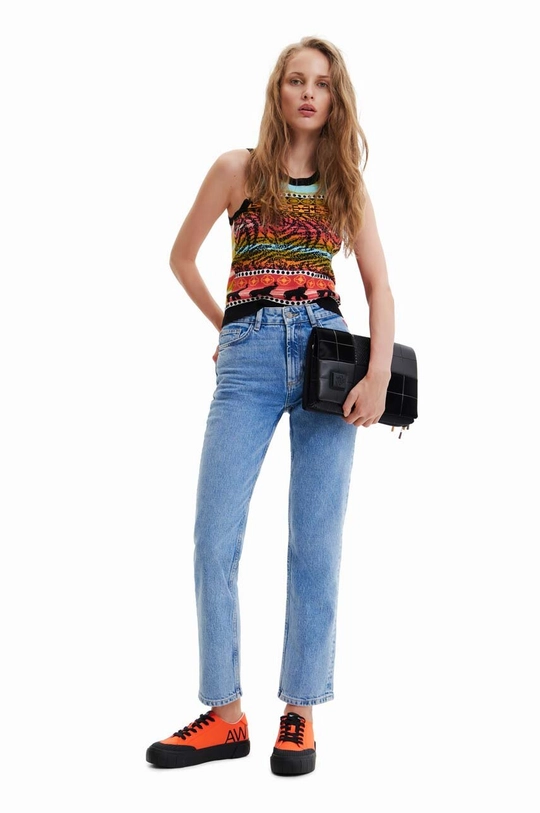 Desigual jeansy niebieski