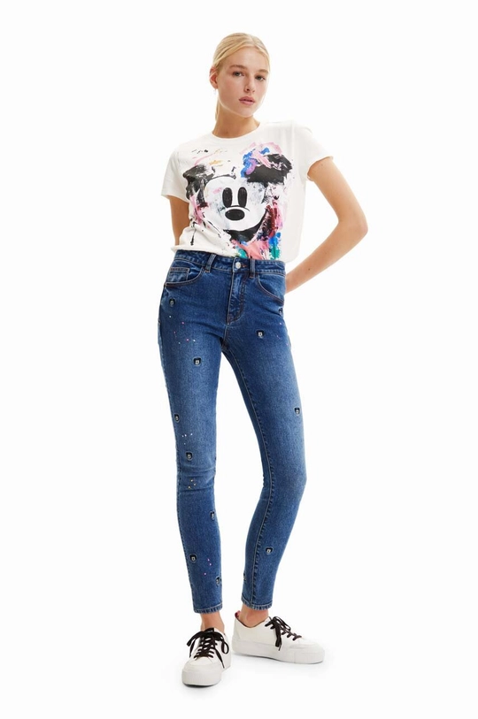 блакитний Джинси Desigual x Disney Жіночий