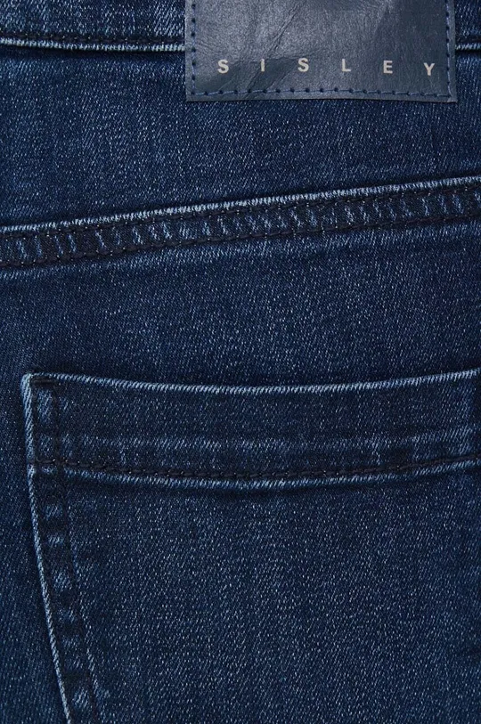 Sisley jeansy granatowy 44PMLE01K.902