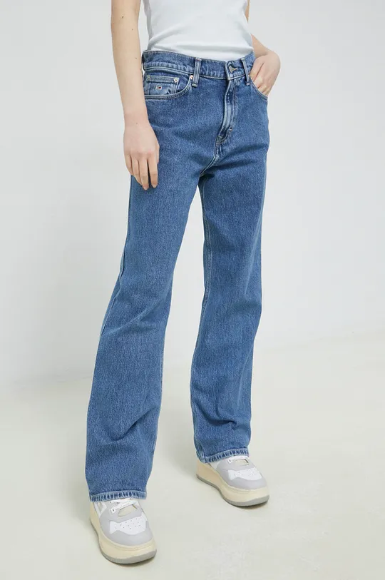 μπλε Τζιν παντελόνι Tommy Jeans Besty Γυναικεία