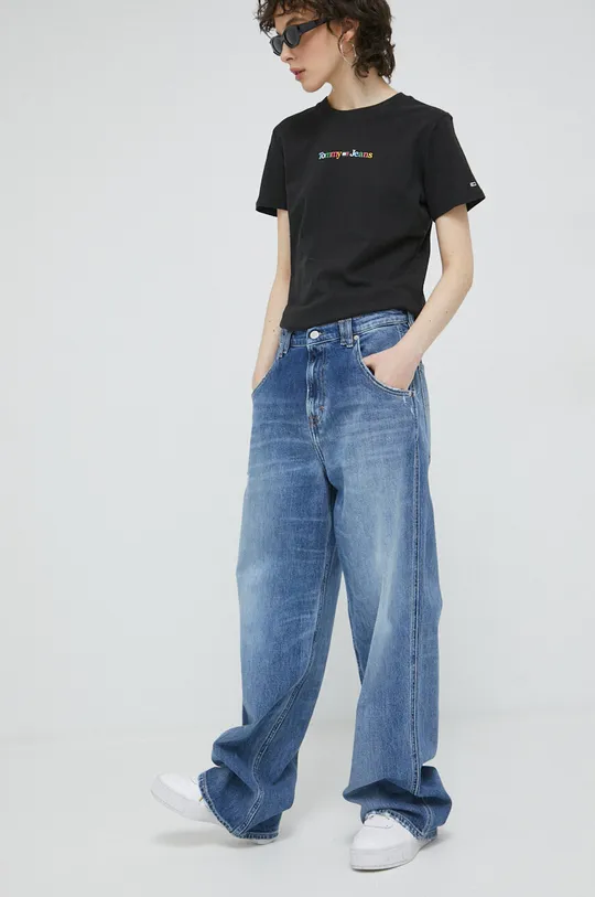 Τζιν παντελόνι Tommy Jeans Daisy  99% Βαμβάκι, 1% Σπαντέξ