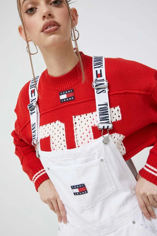 Tommy Jeans kantáros farmernadrág Női