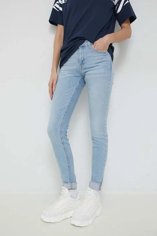 niebieski Tommy Jeans jeansy Nora Damski