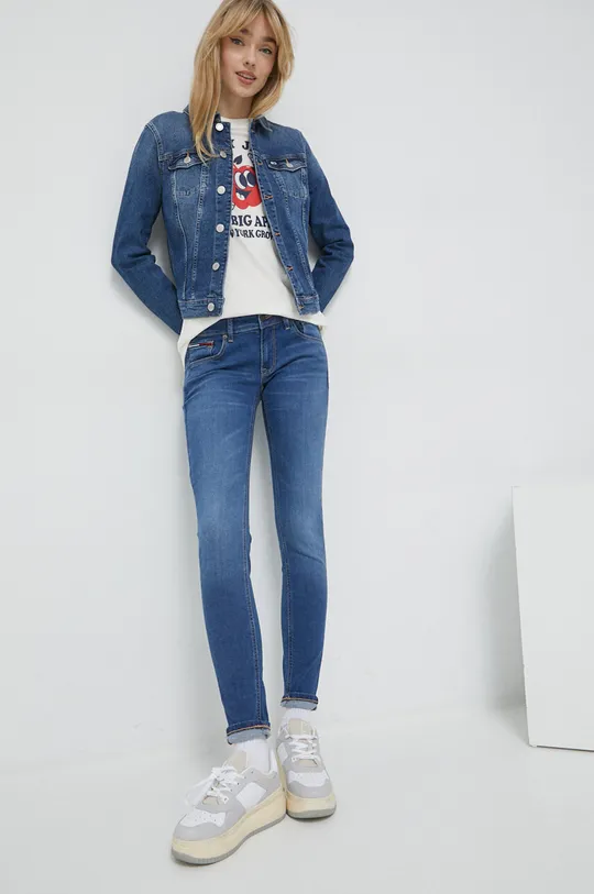 Tommy Jeans farmer Scarlett kék