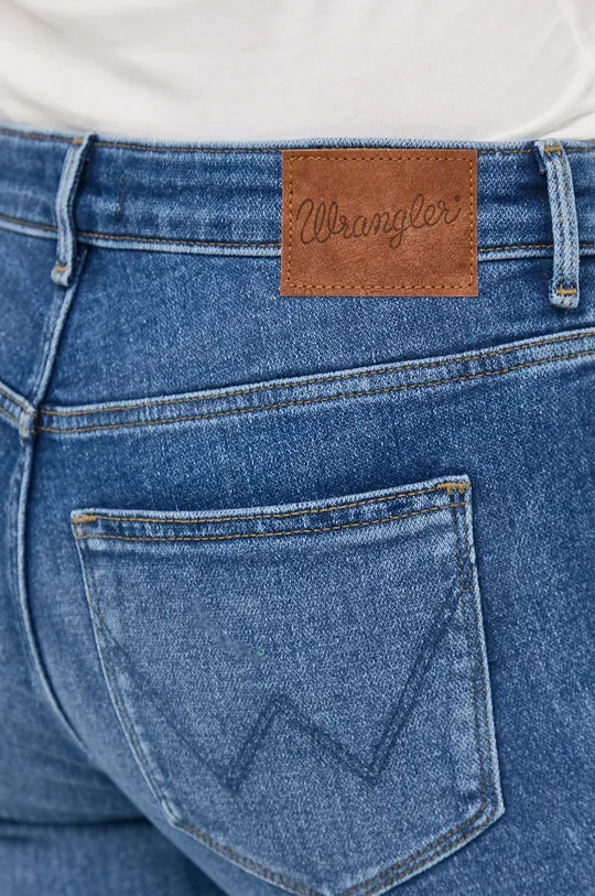 niebieski Wrangler jeansy Skinny 615
