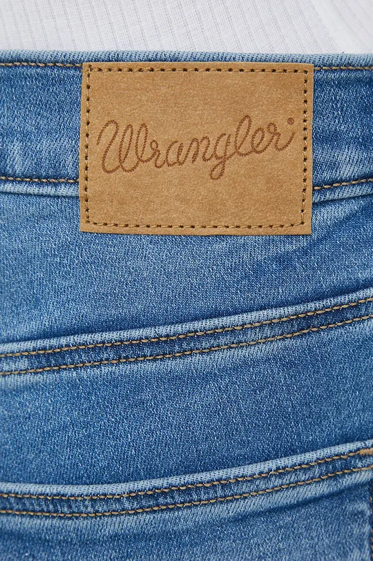 niebieski Wrangler jeansy Slim