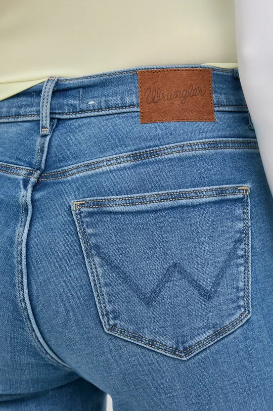 niebieski Wrangler jeansy Straight 658