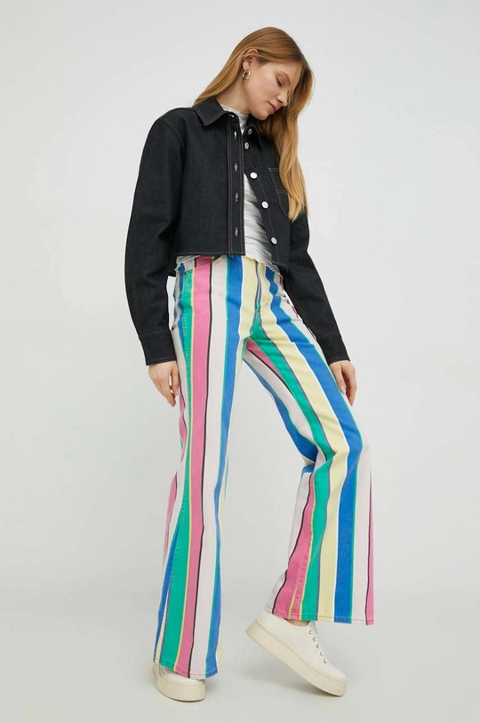 Wrangler jeansy bawełniane Wandered 622 multicolor