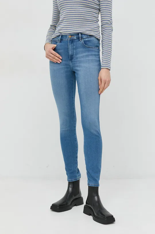 niebieski Wrangler jeansy 630 Damski