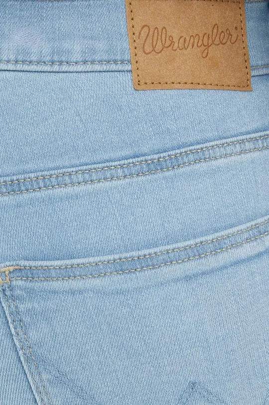 niebieski Wrangler jeansy