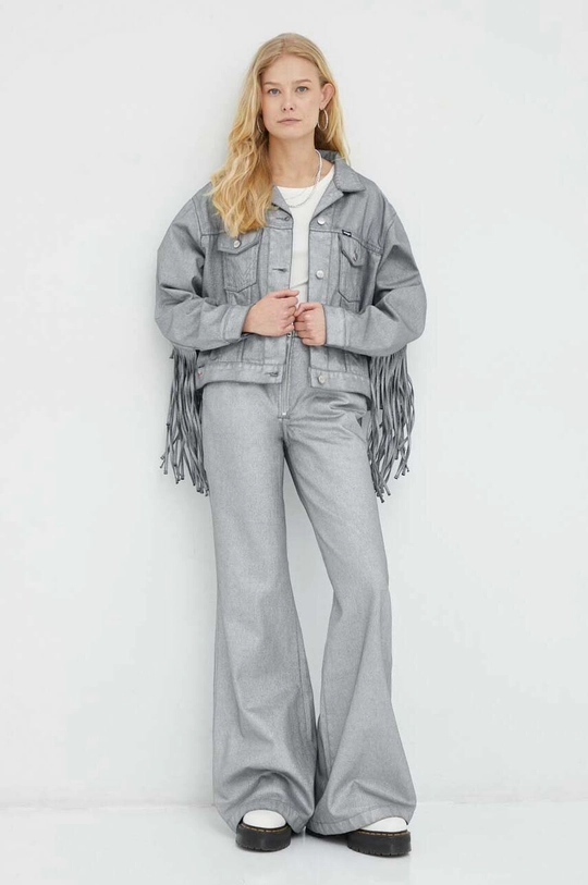 Wrangler jeansy Wanderer szary