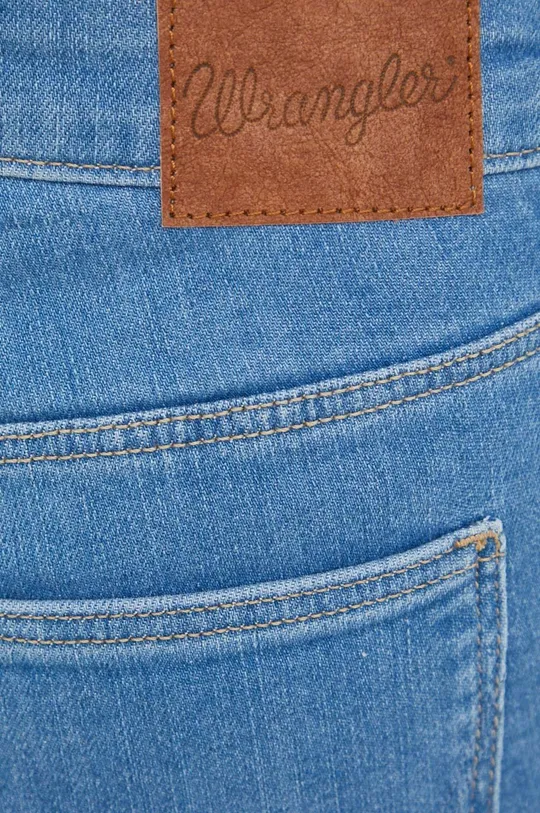 niebieski Wrangler jeansy 615