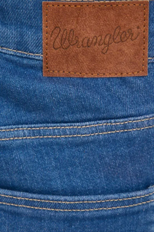 niebieski Wrangler jeansy Straight