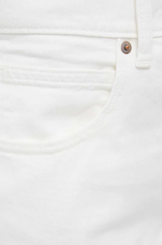 biały GAP jeansy Barrel Jean