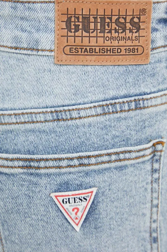 μπλε Τζιν παντελόνι Guess Originals Kit Bootcut