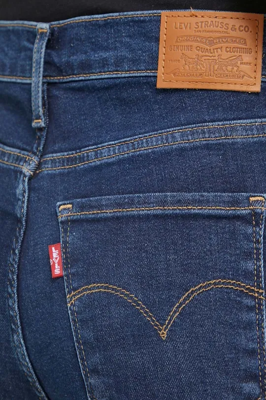 niebieski Levi's jeansy