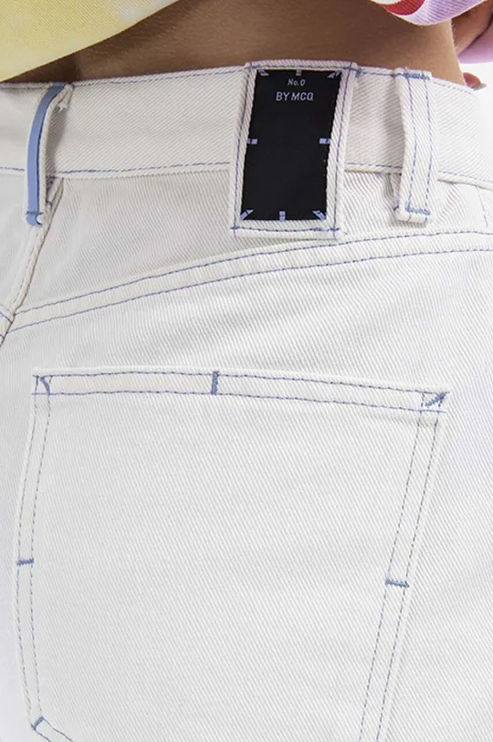 white MCQ jeans