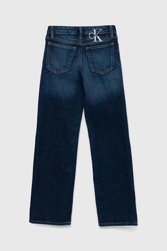 Calvin Klein Jeans jeansy dziecięce granatowy