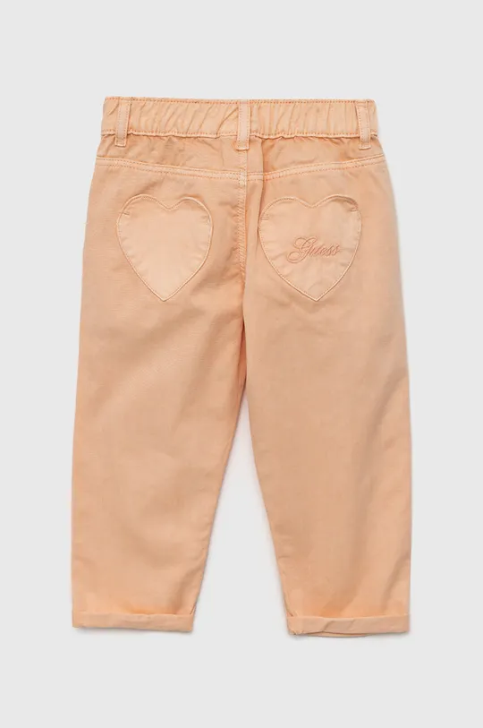 Дитячі джинси Guess помаранчевий