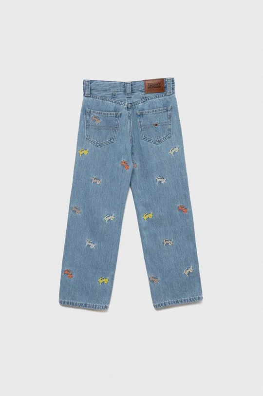 Tommy Hilfiger jeansy dziecięce stalowy niebieski