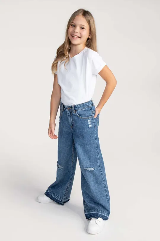 темно-синій Дитячі джинси Coccodrillo Для дівчаток