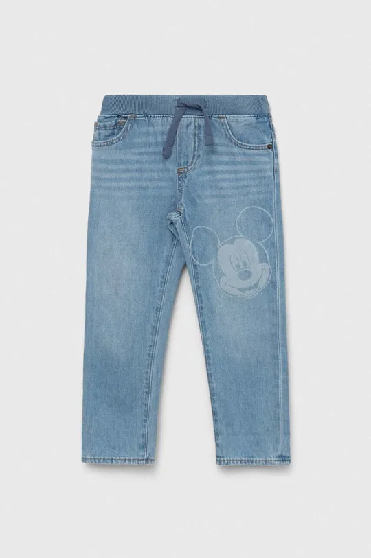 niebieski GAP jeansy dziecięce x Disney Dziecięcy