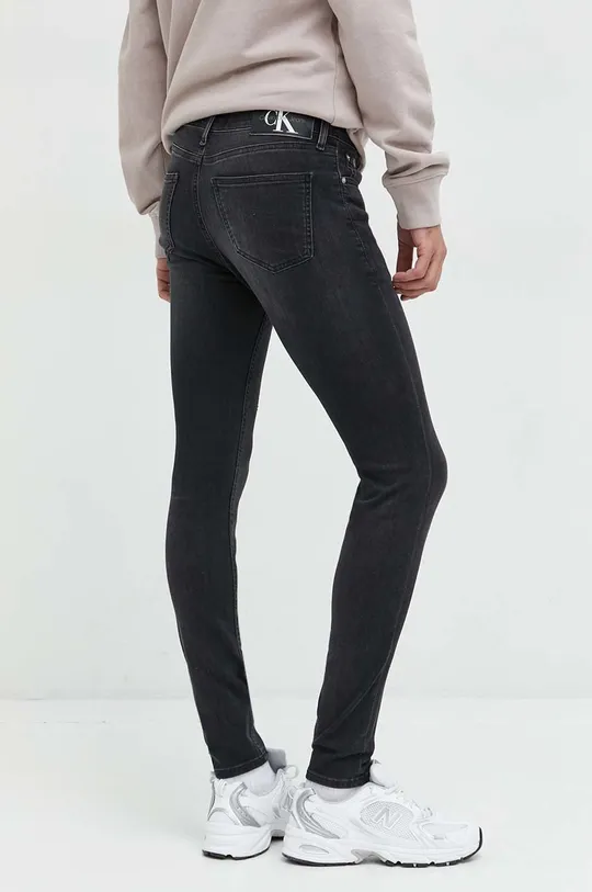 Rifle Calvin Klein Jeans čierna