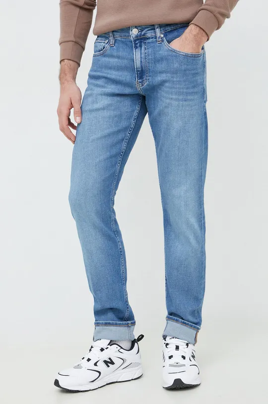 μπλε Τζιν παντελόνι Calvin Klein Jeans Ανδρικά