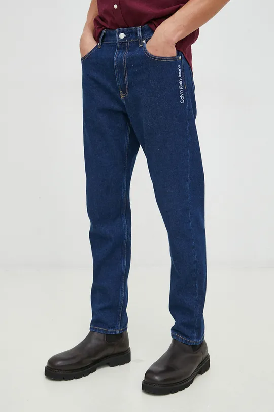 mornarsko plava Traperice Calvin Klein Jeans Muški