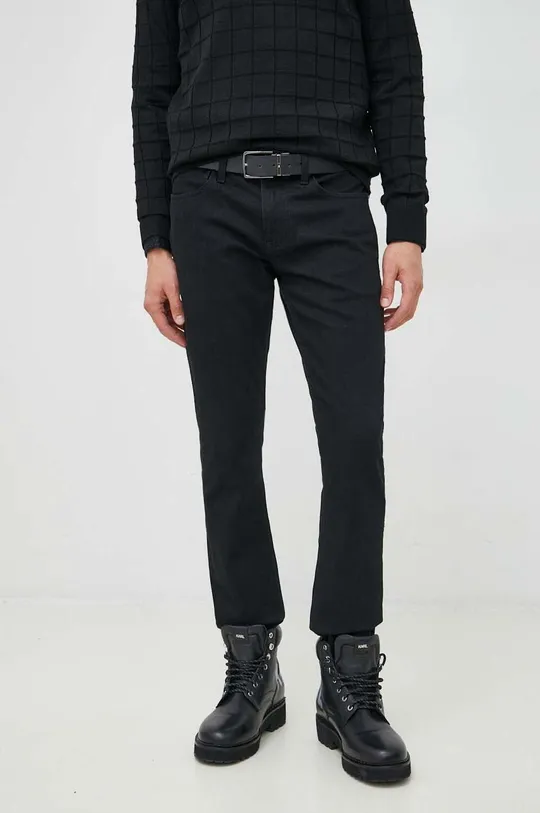 czarny Calvin Klein jeansy Męski