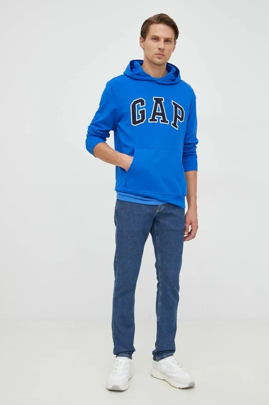 Τζιν παντελόνι Calvin Klein σκούρο μπλε