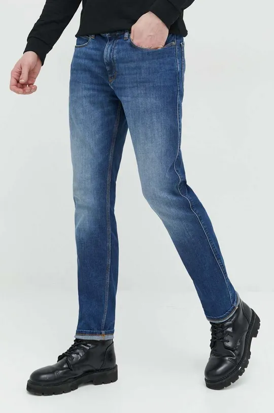 fioletowy HUGO jeansy 708 Męski