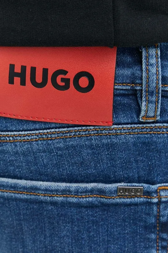 fioletowy HUGO jeansy 708