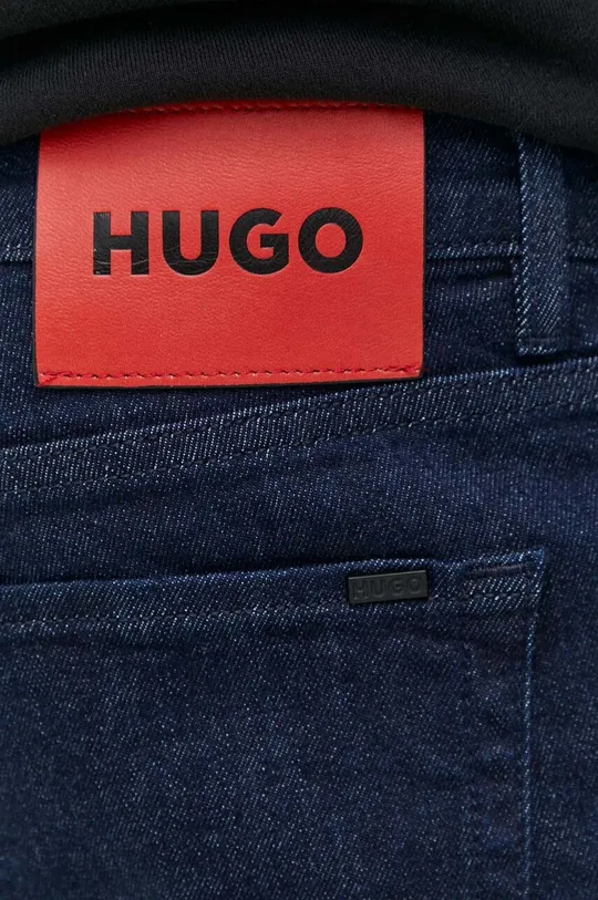 granatowy HUGO jeansy 634