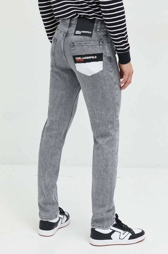 szary Karl Lagerfeld Jeans jeansy Męski