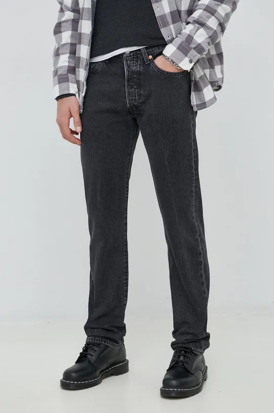 czarny Levi's jeansy 501 Męski