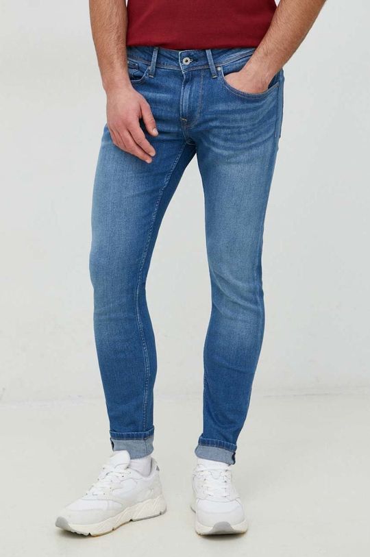 albastru Pepe Jeans jeansi Finsbury De bărbați