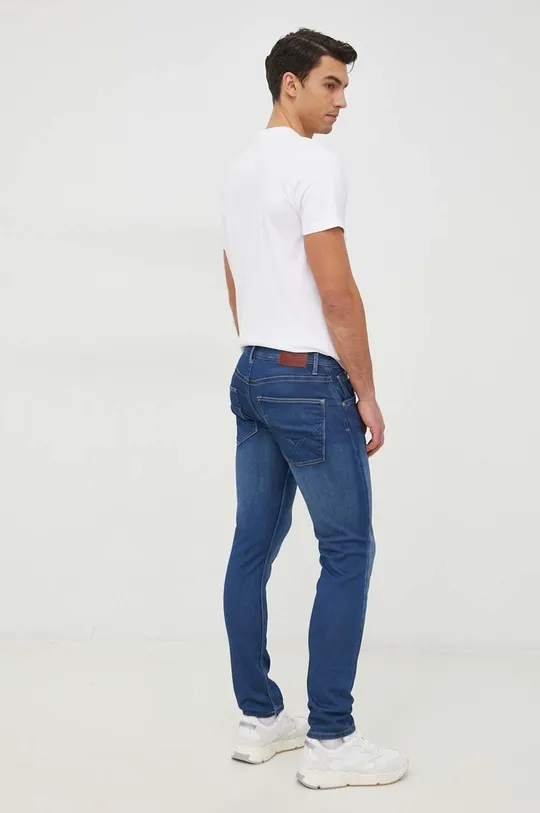 Τζιν παντελόνι Pepe Jeans Track  Κύριο υλικό: 98% Βαμβάκι, 2% Σπαντέξ Φόδρα τσέπης: 60% Βαμβάκι, 40% Πολυεστέρας