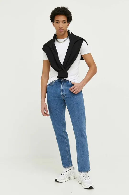 Abercrombie & Fitch jeansy 90's Straight niebieski
